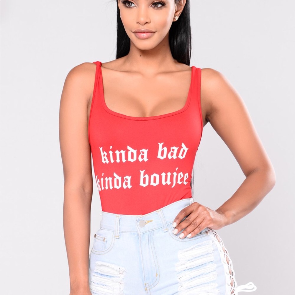 Kinda bad Kinda boujee body suit